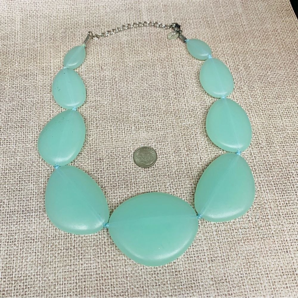 Lovisa Aqua Acrylic Necklace‎